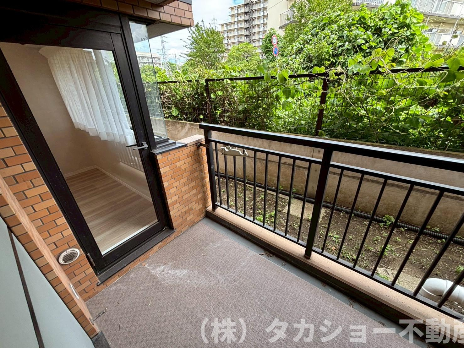 ライオンズガーデン千葉東のバルコニー