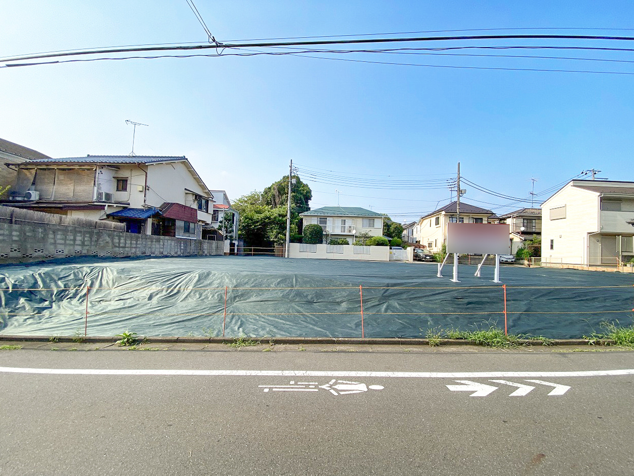 宅地分譲［目黒区自由が丘３丁目］の前面道路含む現地写真|現地（2026年7月撮影）