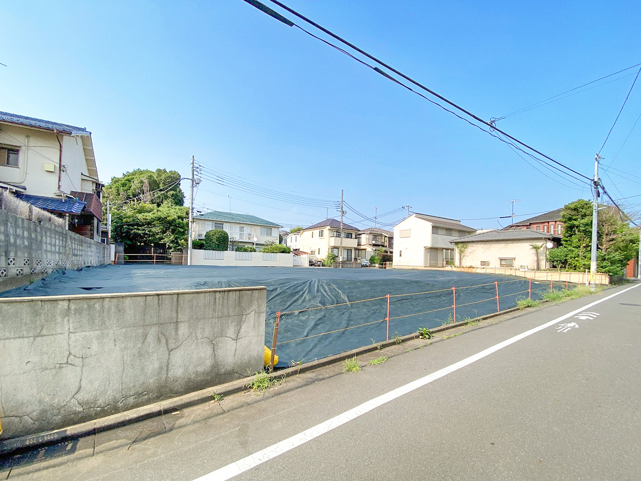 宅地分譲［目黒区自由が丘３丁目］の前面道路含む現地写真|現地（2026年7月撮影）