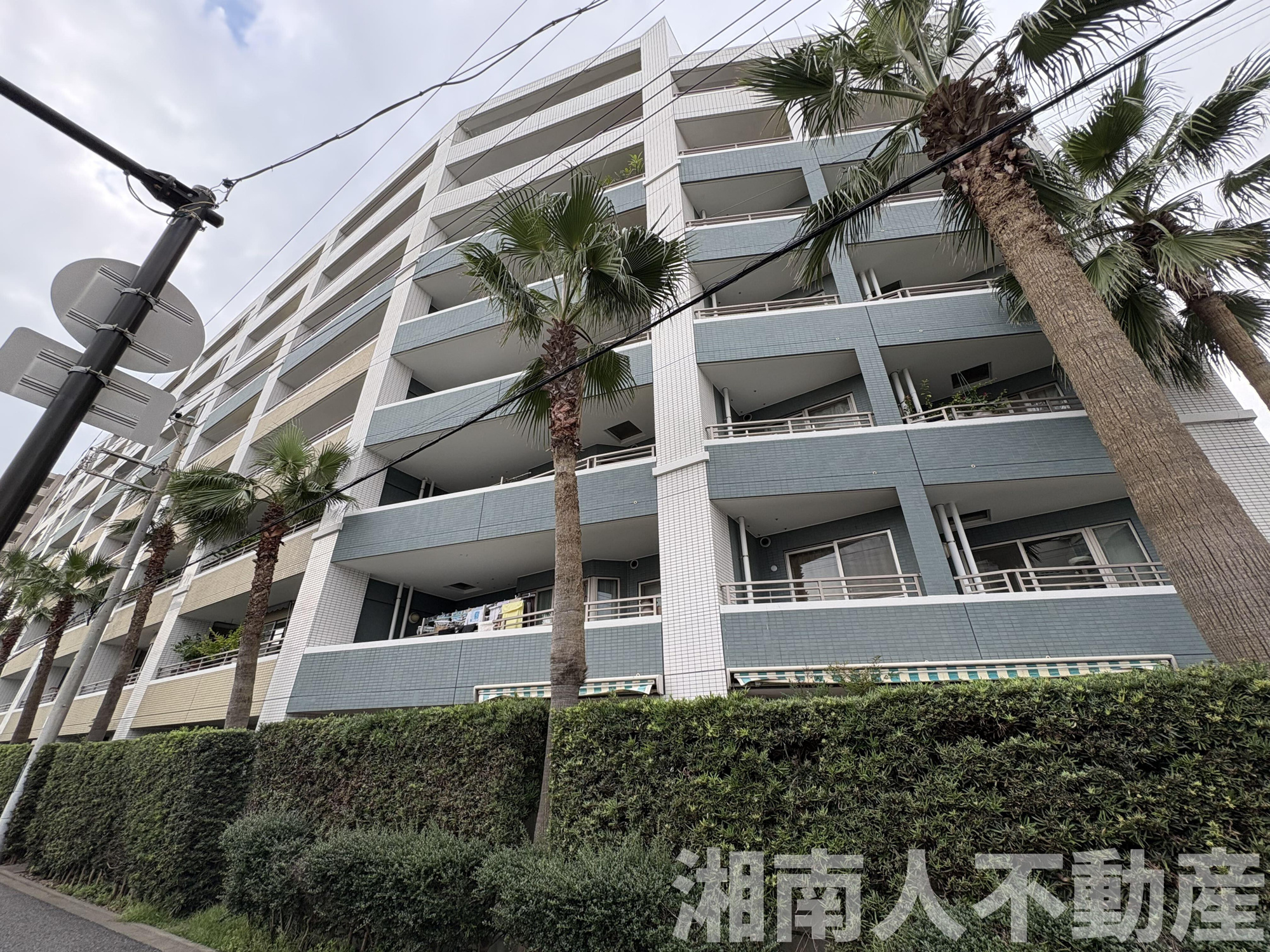 ランドステージ茅ヶ崎オーシャンビューの外観|外観は落ち着いています
