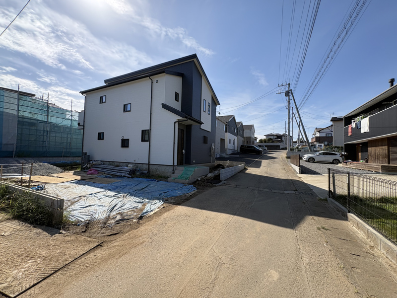 つくば市谷田部字駒形　1号地　前面道路