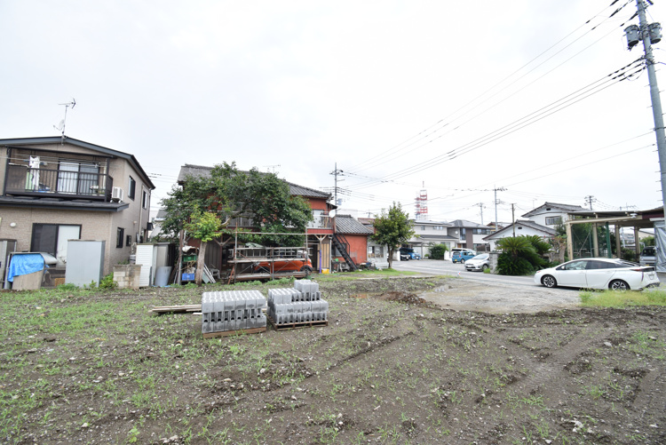 【２号棟：現地土地写真】
