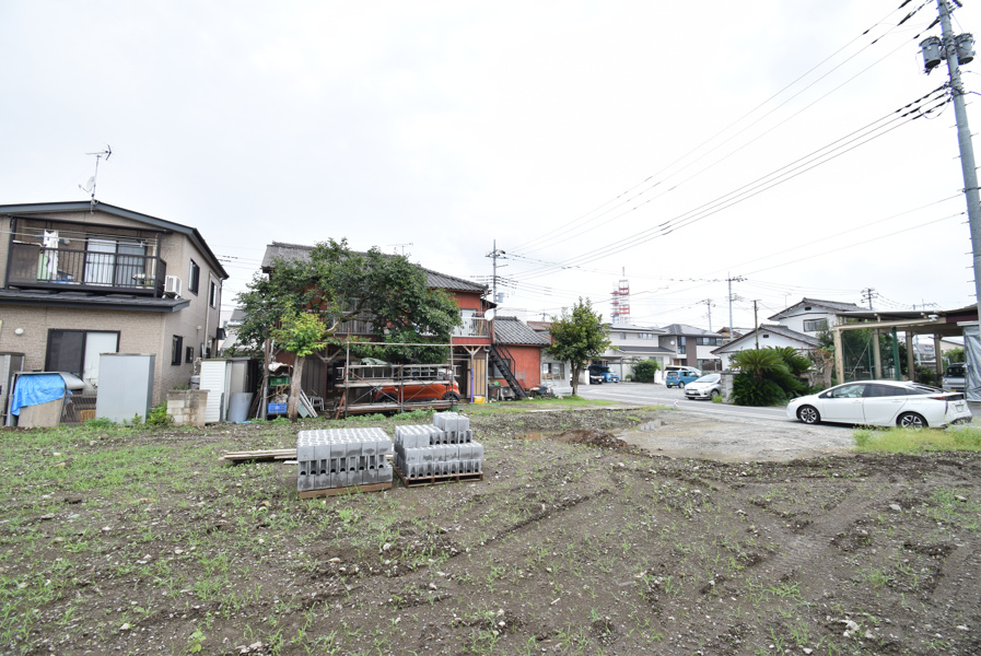 【２号棟：現地土地写真】