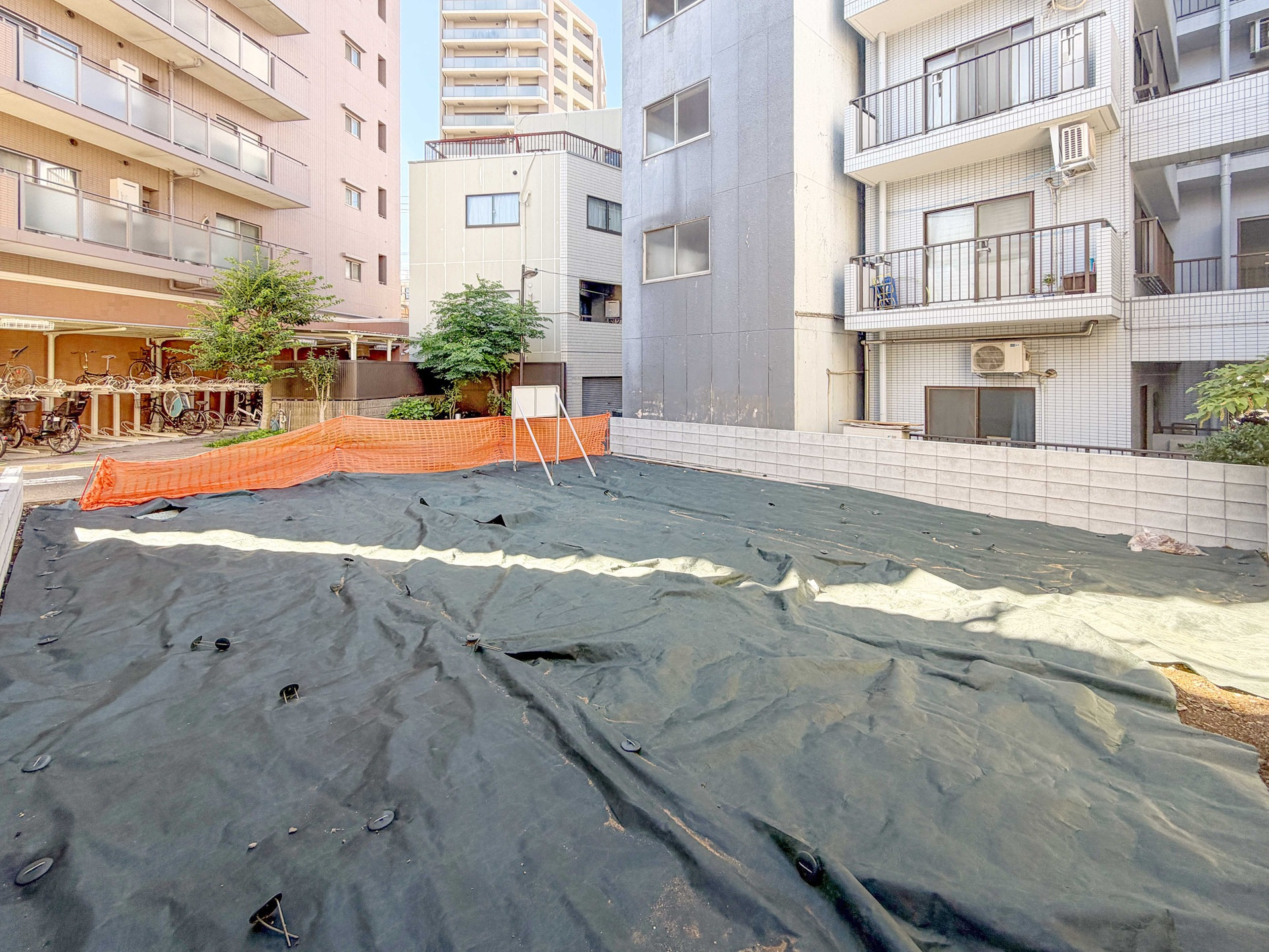 宅地分譲［文京区本駒込５丁目］の外観|現地写真（撮影2026年08月06日）
