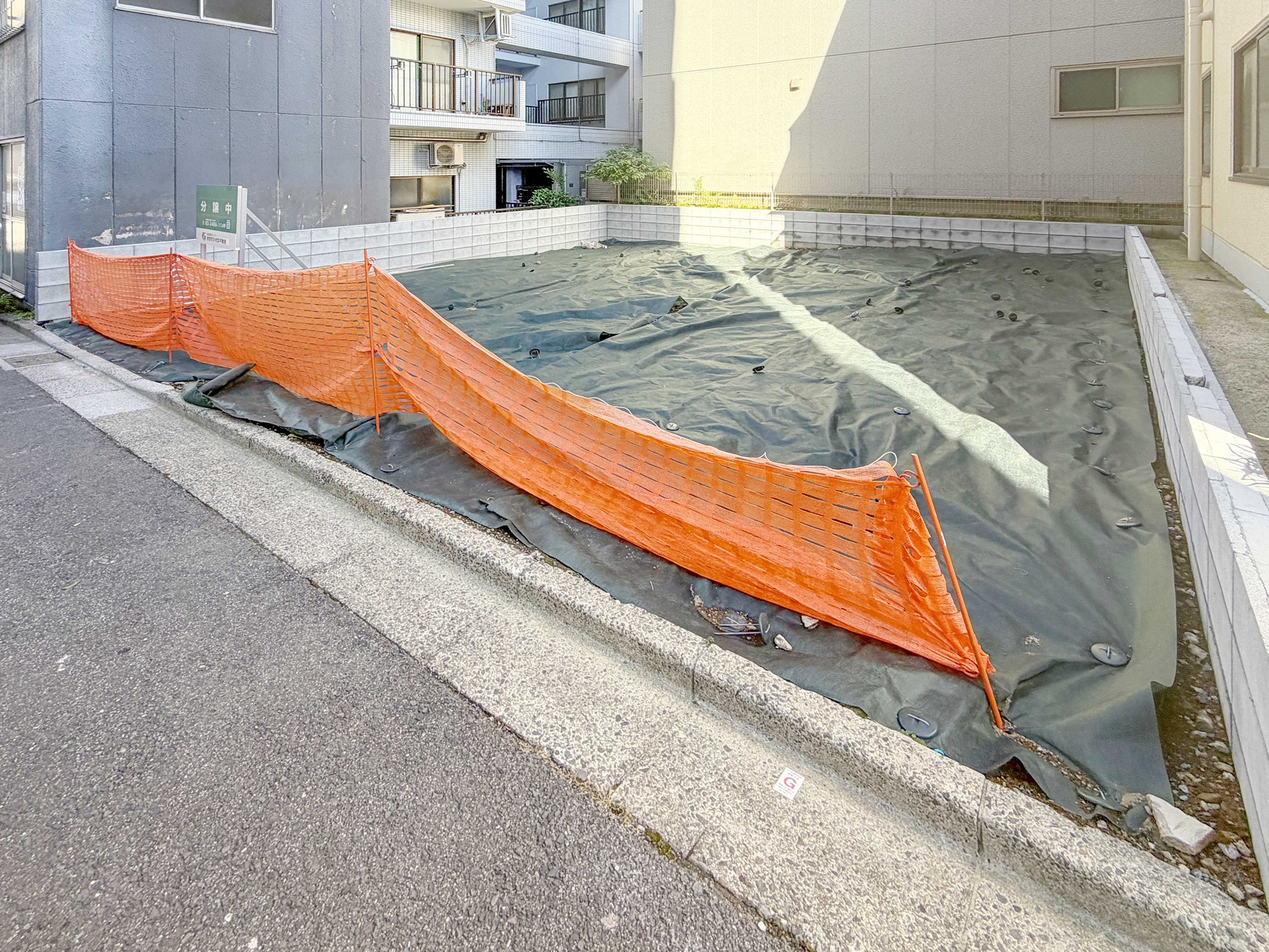 宅地分譲［文京区本駒込５丁目］の外観|現地写真（撮影2026年08月06日）