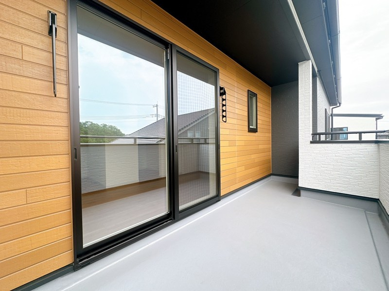 【バルコニー】小山市田間14号棟(全22区画)■ファイブイズホーム■