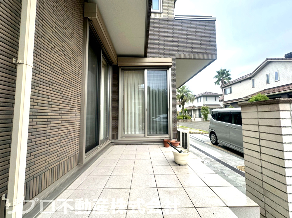 印西市東の原2丁目のその他|広々としたバルコニーは、お子様のプールや家庭菜園など、さまざまな用途で楽しめます♪