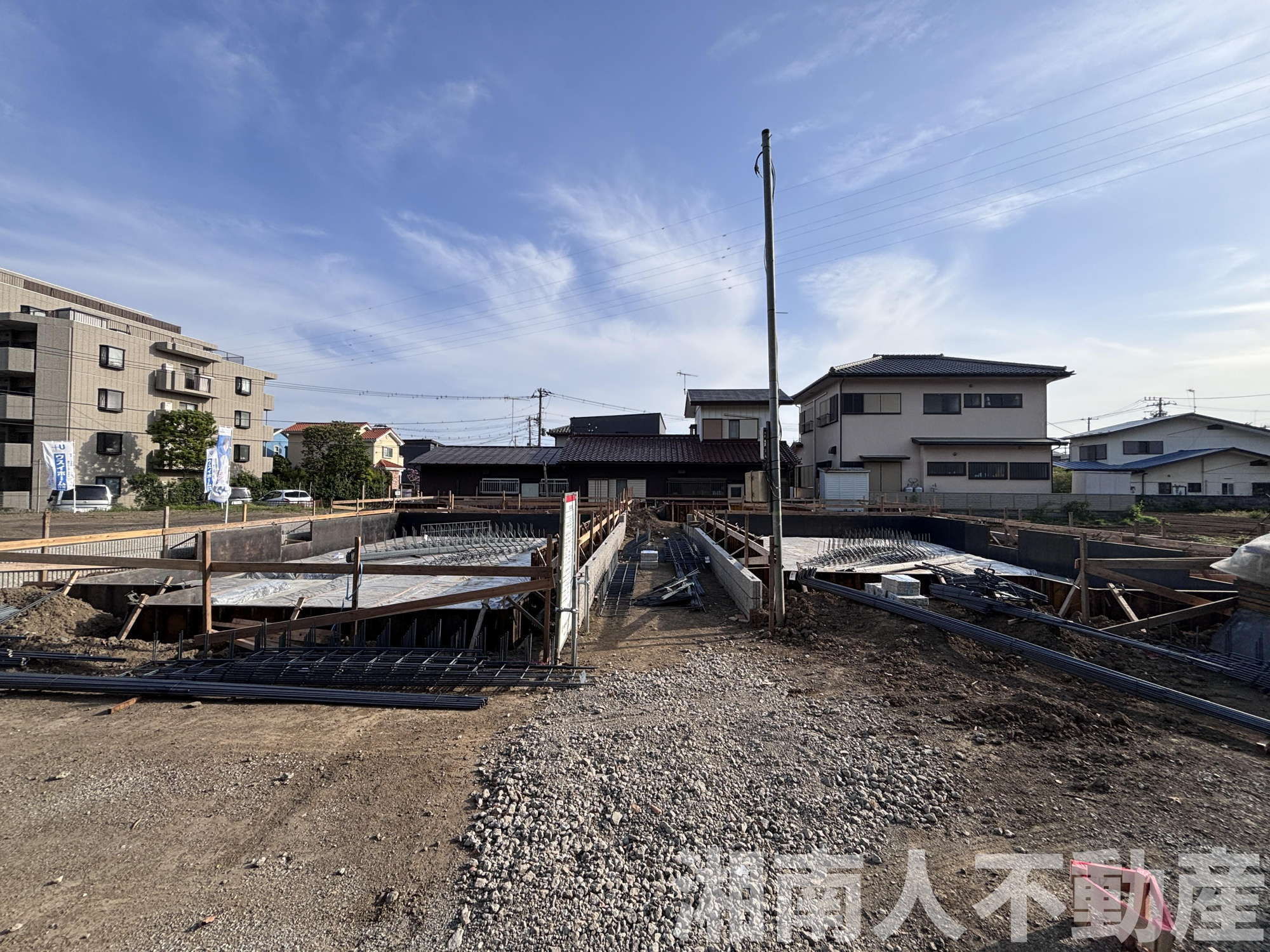 茅ヶ崎市西久保　新築戸建　全４棟の外観|現在建築中です