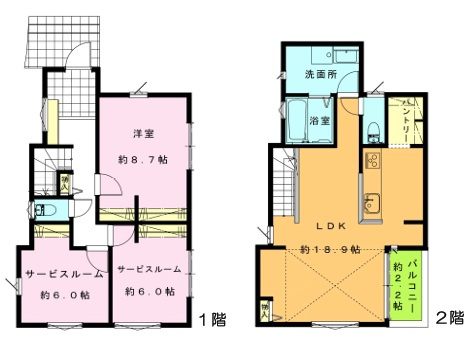 茅ヶ崎市西久保　新築戸建　全４棟の間取り