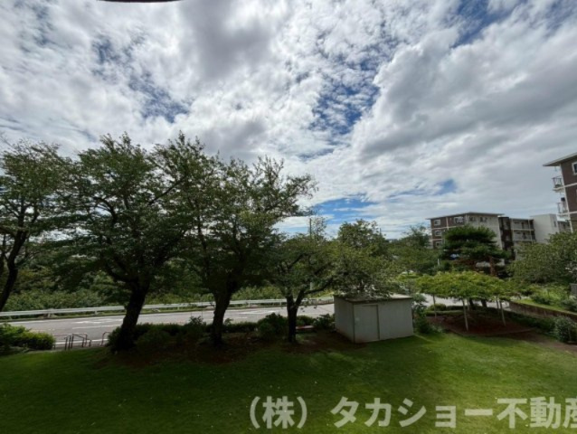 稲毛ファミールハイツ　4号棟の展望