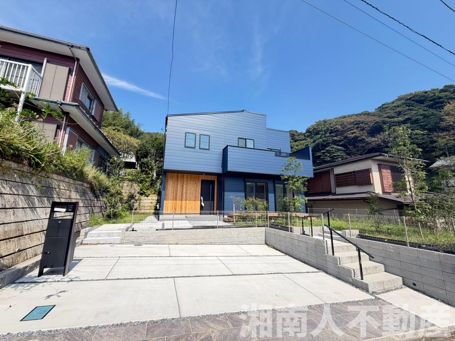 鎌倉市稲村ケ崎5丁目７３２－１０１新築戸建ての外観|外観もきれいです