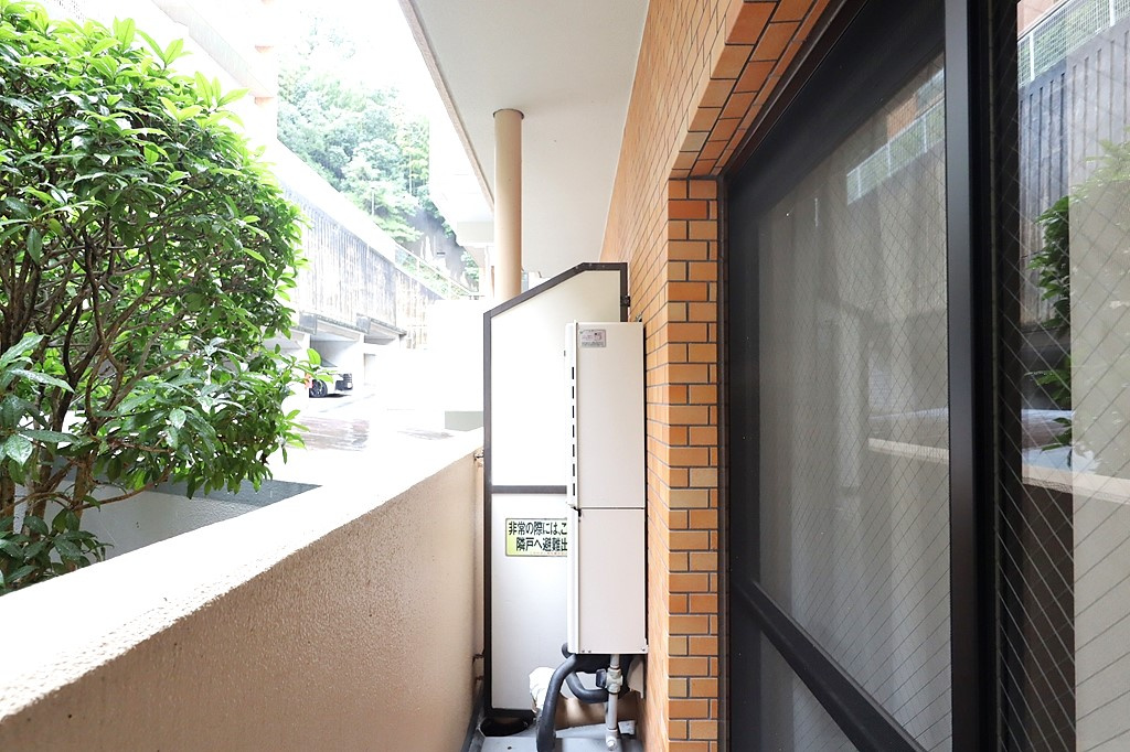 ライオンズマンション宝塚売布A棟　のバルコニー