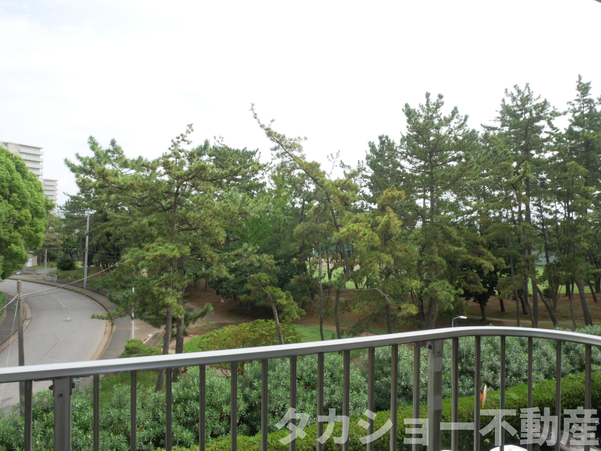 検見川ハウスC棟の展望