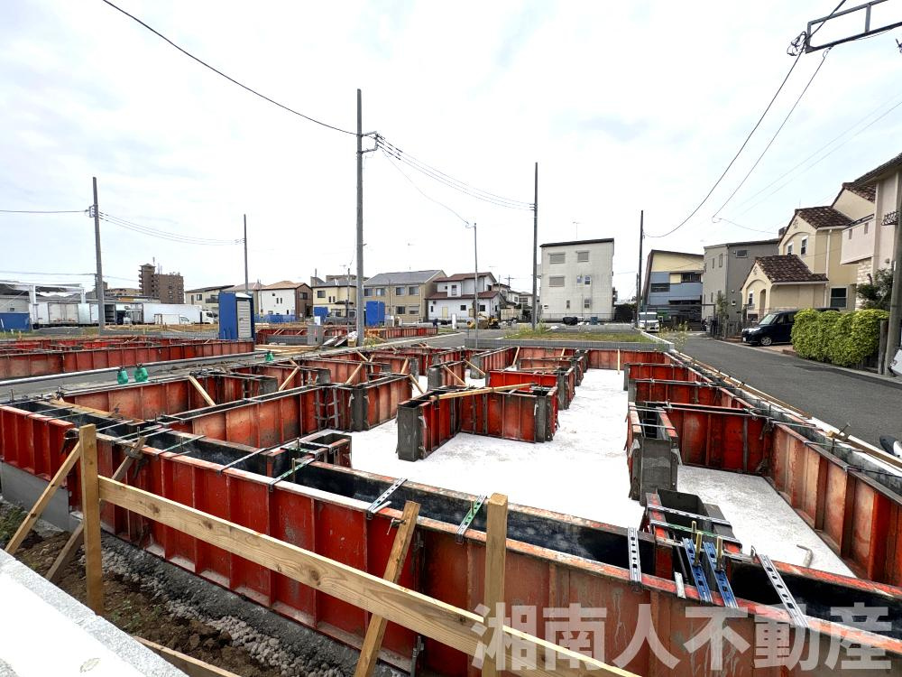 平塚市西真土1丁目　新築戸建全16棟の外観|現在建築中です