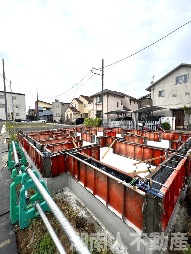 平塚市西真土1丁目　新築戸建全16棟の外観|現在建築中です