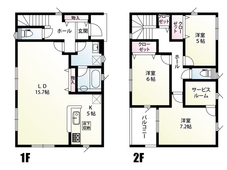 古河市中田◆間取り図