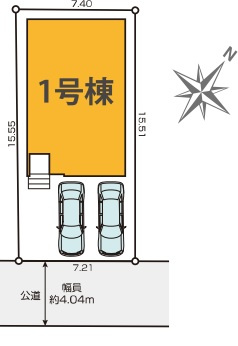 ケイアイグレイス　静岡市駿河区小鹿　10期　全1棟の区画図|南向きの大きな窓やバルコニーからたっぷり日差しが入ります♪