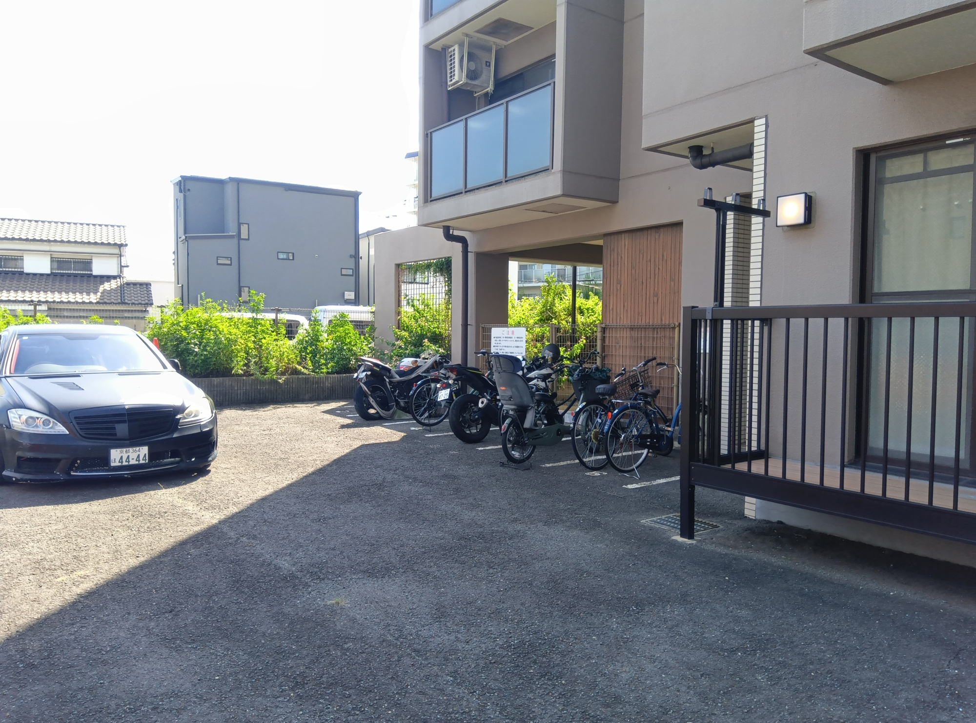 第18プロビナンス村橋の駐輪場