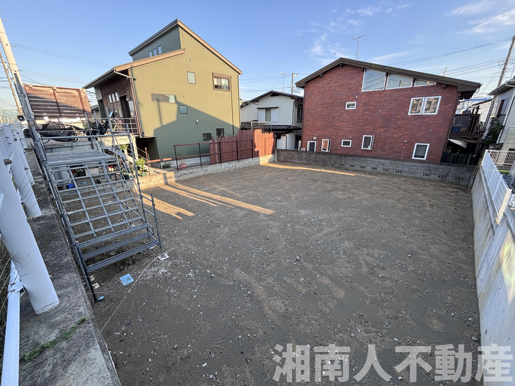 茅ケ崎市本村3丁目　売地の外観|外はこのようになっています