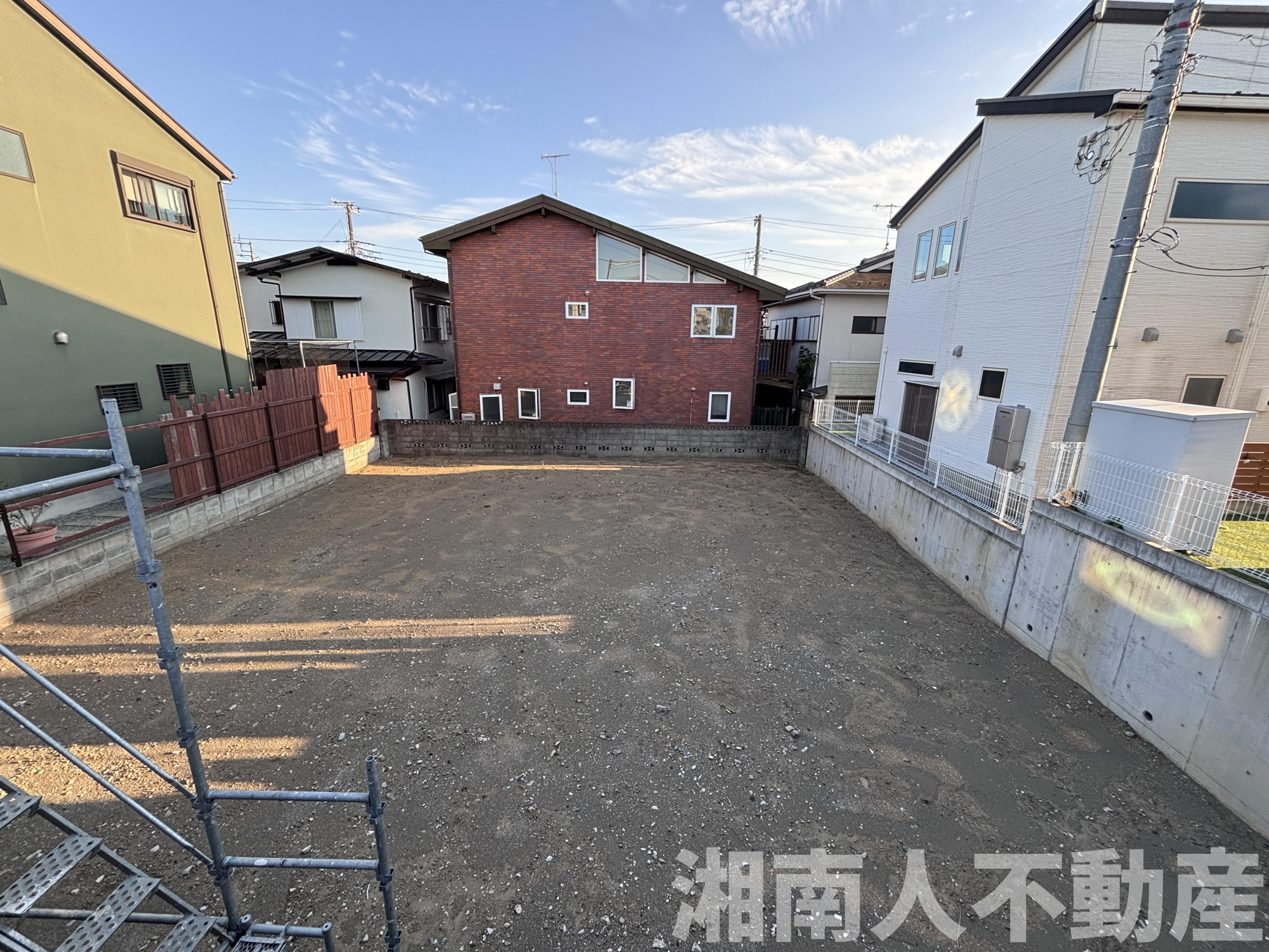 茅ケ崎市本村3丁目　売地の外観|外観は落ち着いています