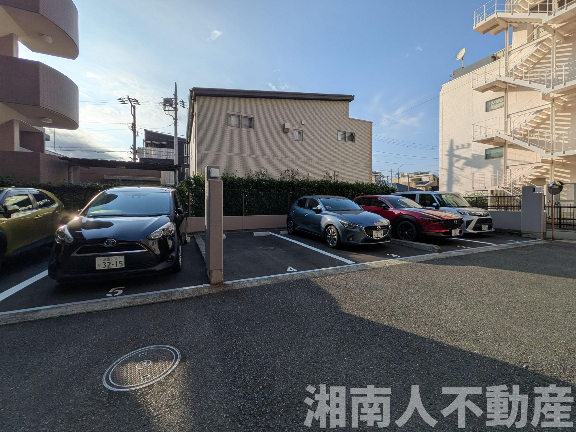 サンヴェール藤沢の駐車場|駐車場があります