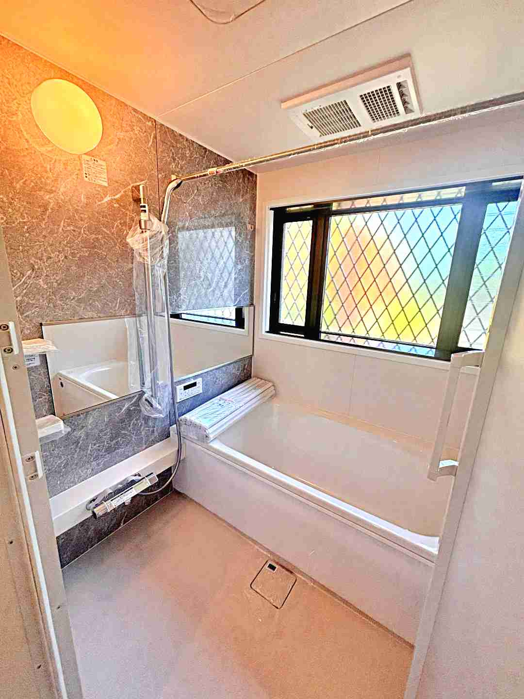  藤沢市大鋸戸建の浴室|お風呂で日々の疲れを落としましょう
