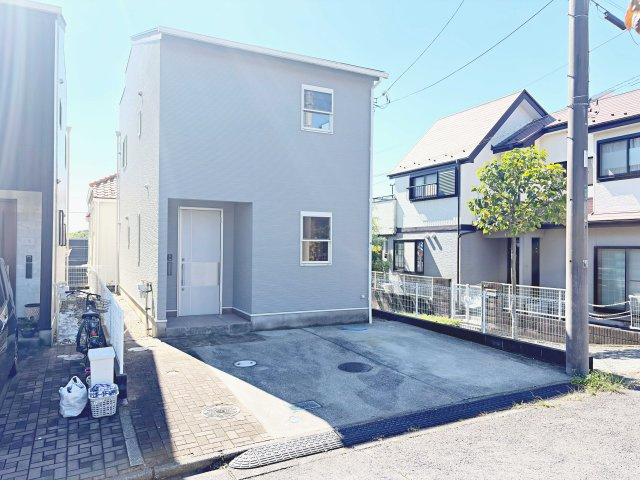 藤沢市大庭戸建②の外観|きれいな外観です
