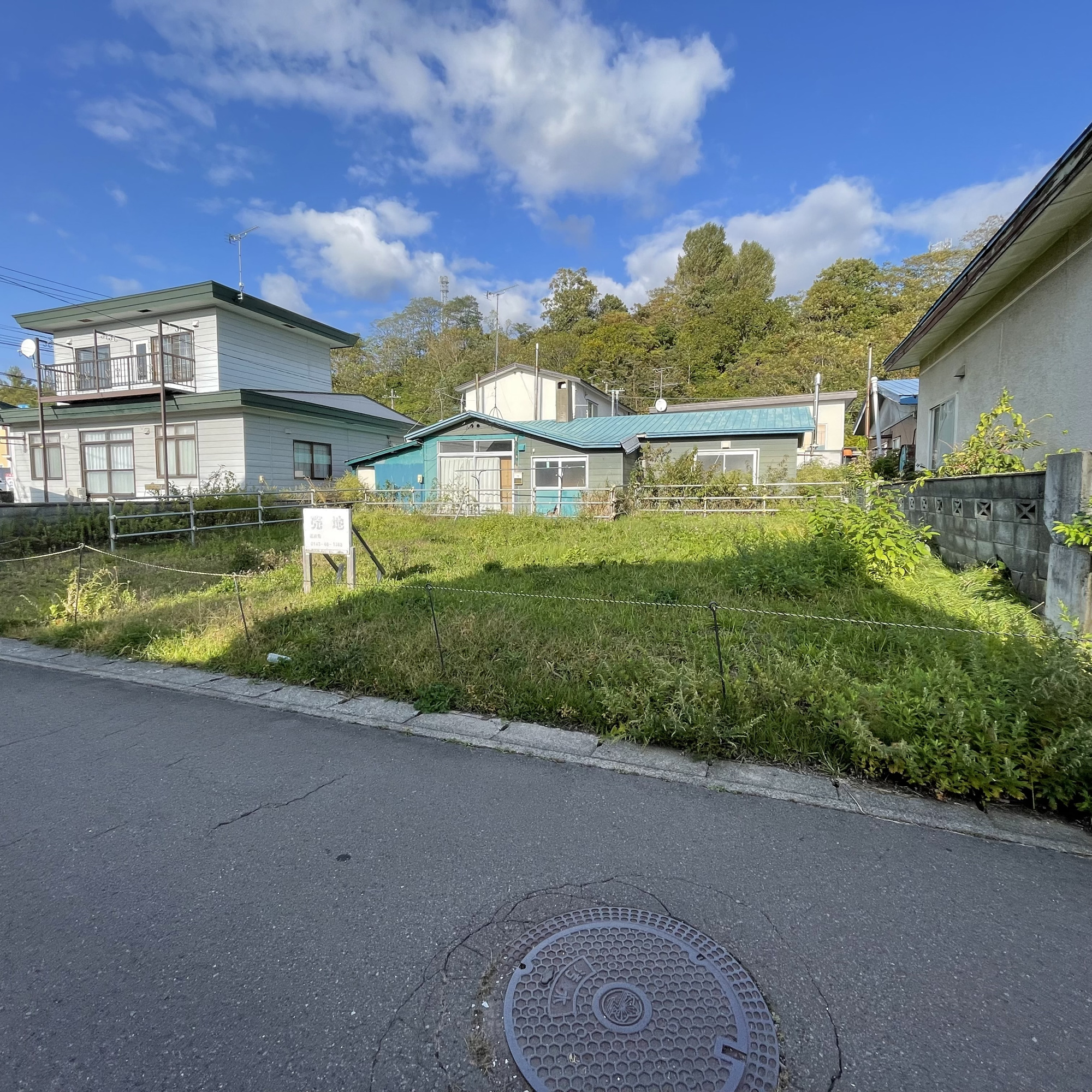 伊達市山下町132-120　土地　の土地図
