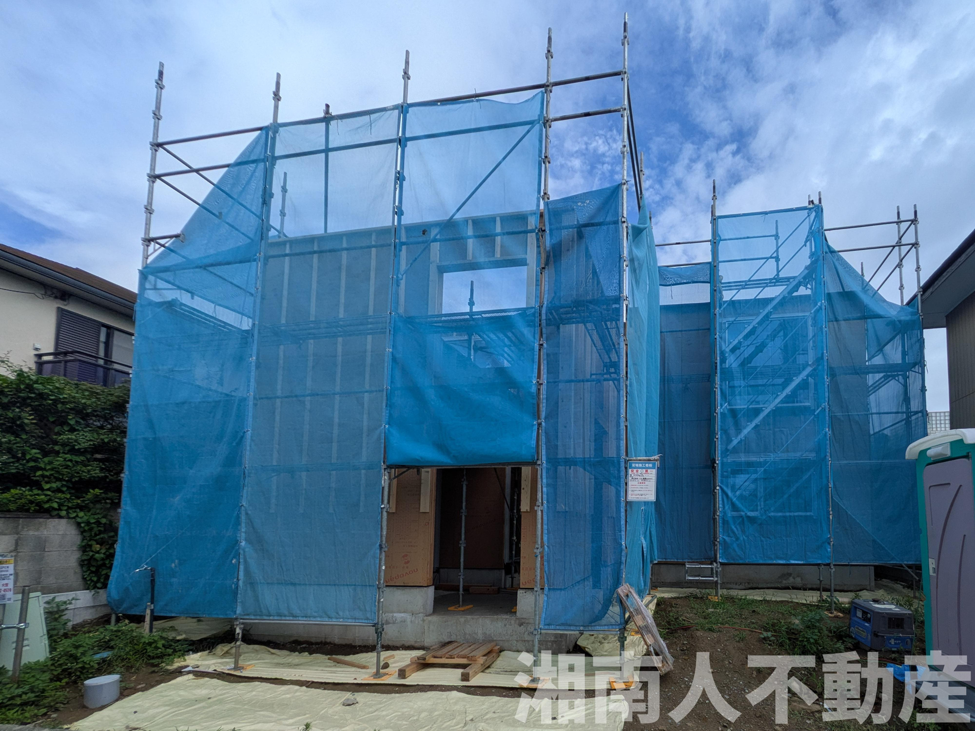 藤沢市鵠沼海岸６丁目１７－５新築戸建ての外観|外観です