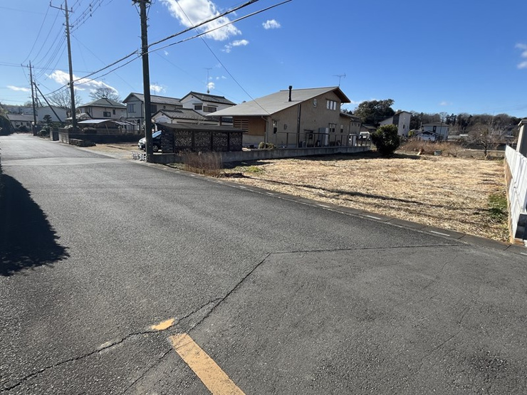 下恩田　前面道路含む現地写真