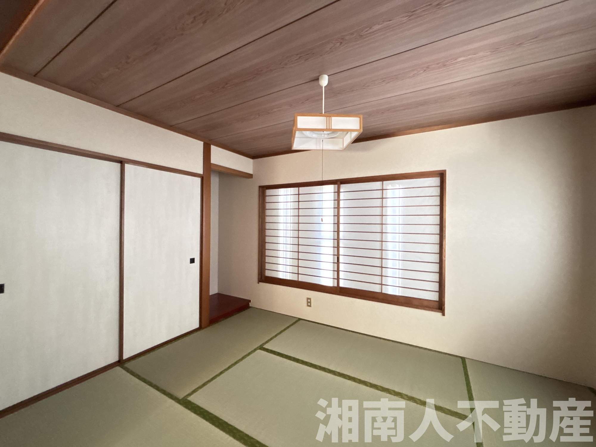 茅ケ崎市浜須賀４－１２戸建の和室|和室ならではの温かな和の空間で寛ぎの時間を過ごせます