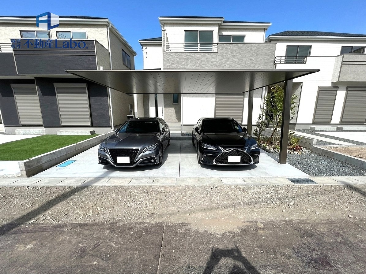 ハートフルタウン　清水町徳倉1662番のその他|●外構CG● 外観写真のカーポート、車はCGでイメージとなります。別途、追加工事でカーポートの設置も可能です♪