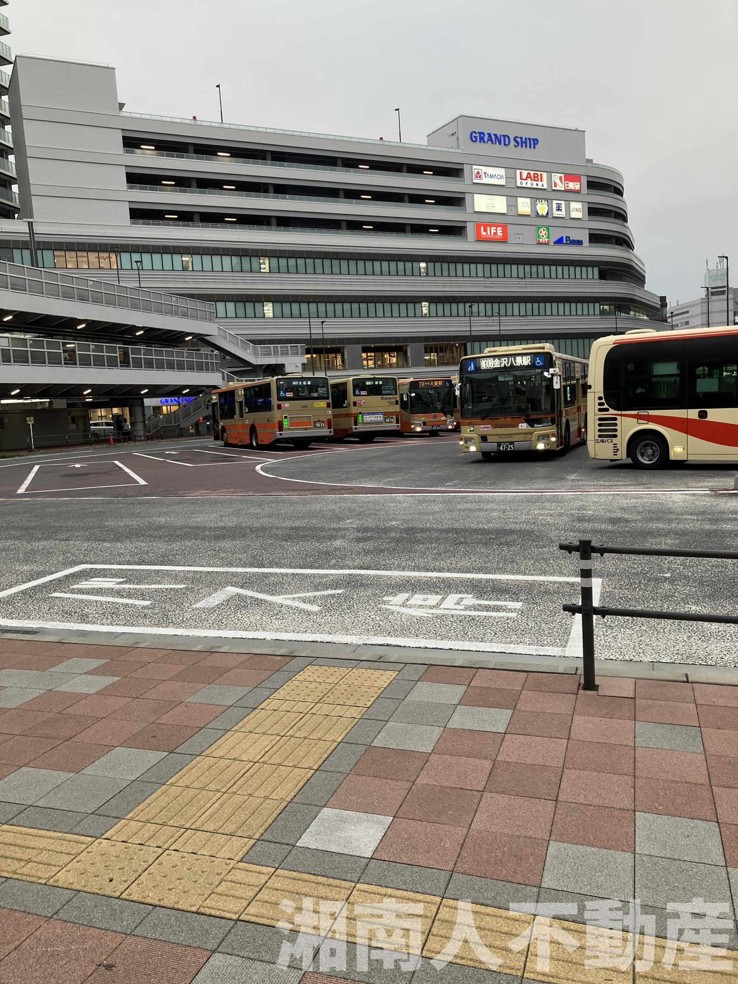 駅直結　ブランズタワー大船の周辺