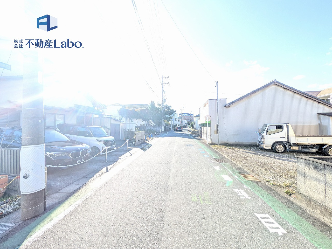 清水区三保32期　全1棟の前面道路含む現地写真|●前面道路● 4ｍ以上の前面道路♪