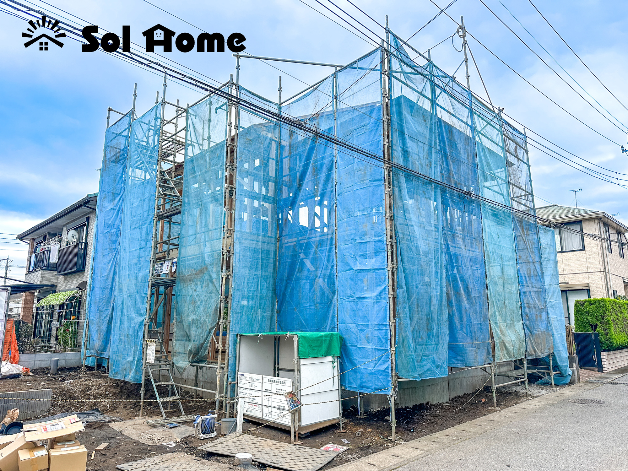 宇都宮市岩曽町1428　新築住宅全１棟の外観|◆本日のご案内も大歓迎です♪◆ 図面や写真では分からない部分を不動産のプロが丁寧にご説明いたします！！ 年中無休のソルホームはいつでもお問い合わせをお待ちしております♪