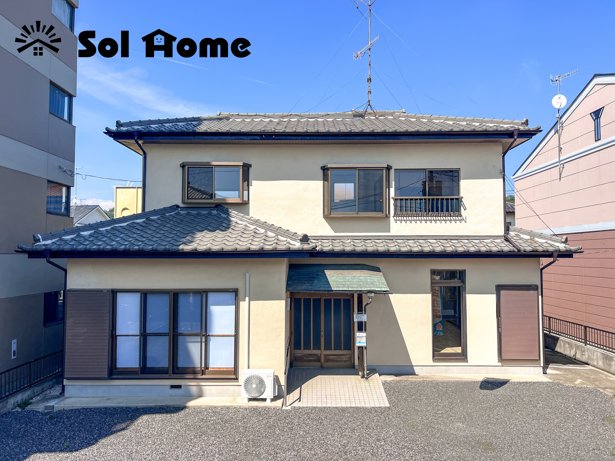足利市山川町の中古一戸建の外観|◆本日のご案内も大歓迎です♪◆ 図面や写真では分からない部分を不動産のプロが丁寧にご説明いたします！！ 年中無休のソルホームはいつでもお問い合わせをお待ちしております♪