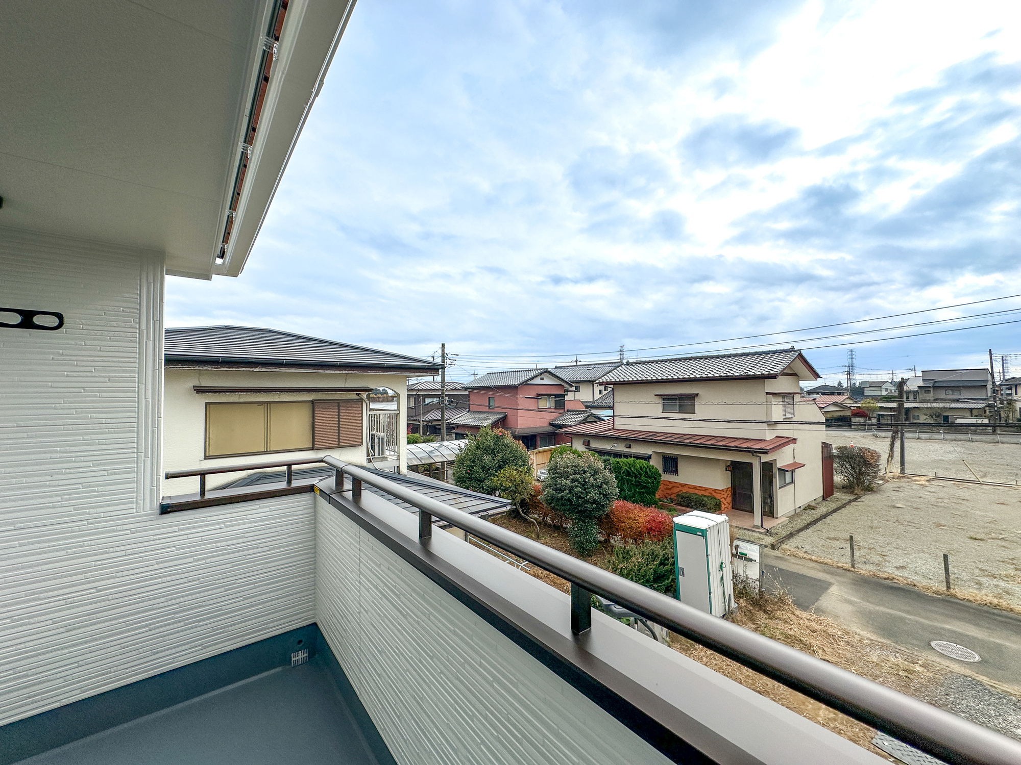 那須塩原市西幸町の新築一戸建の展望|隣地との距離が確保されているので開放感のある眺望♪