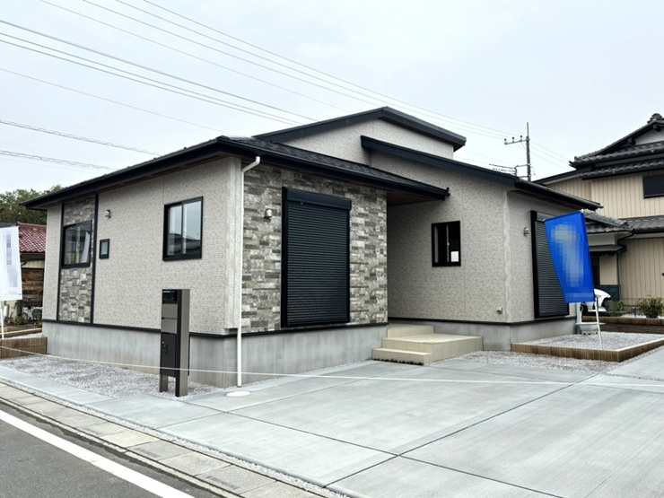 行田市富士見町2丁目（平屋）外観写真　アップ