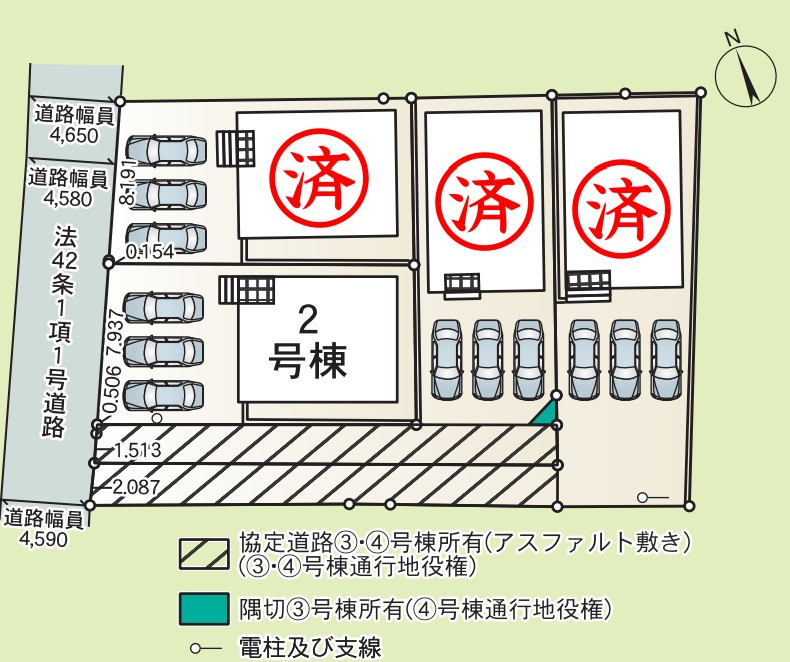 クレイドルガーデン　函南町仁田第12の区画図|最終1棟のみとなります！