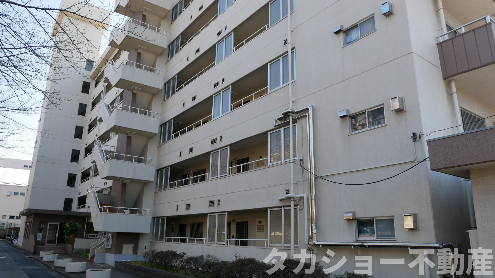 都町リハイムA棟の外観