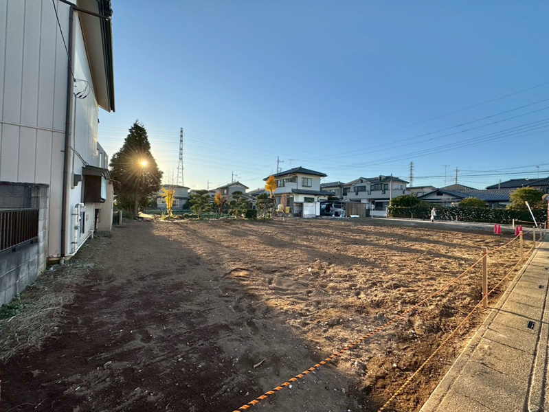 北本市本宿６丁目３区画　３号地　現場写真