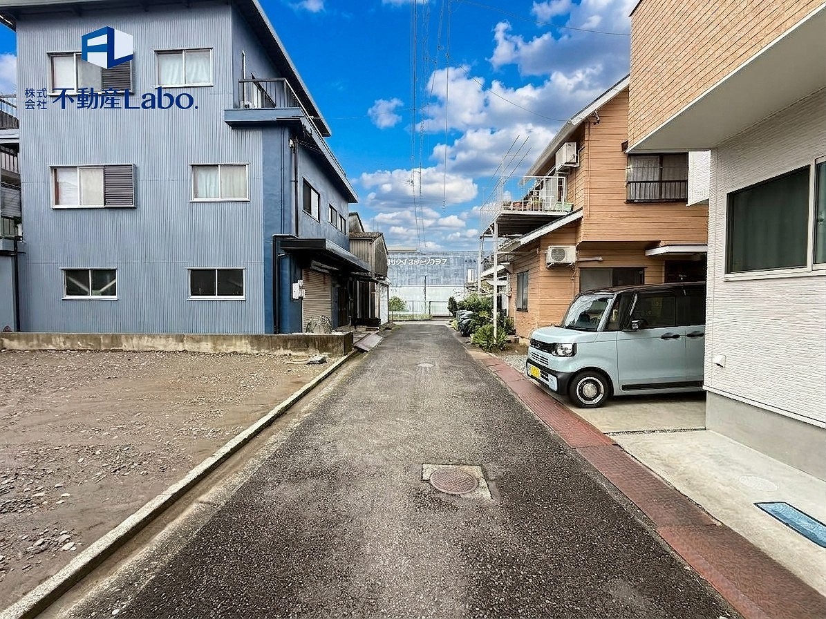 清水区江尻台町10期　全1棟の前面道路含む現地写真|完成している同モデムもご案内可能です。
お気軽にお問い合わせください。