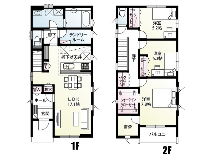 上尾市上平中央3丁目　6号棟