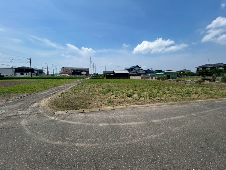 1号地　敷地面積395.10㎡（119.51坪）前面道路含む現地写真です！（2026/07/11撮影）