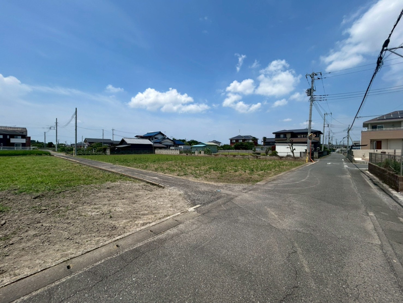 1号地　敷地面積395.10㎡（119.51坪）前面道路含む現地写真です！（2026/07/11撮影）