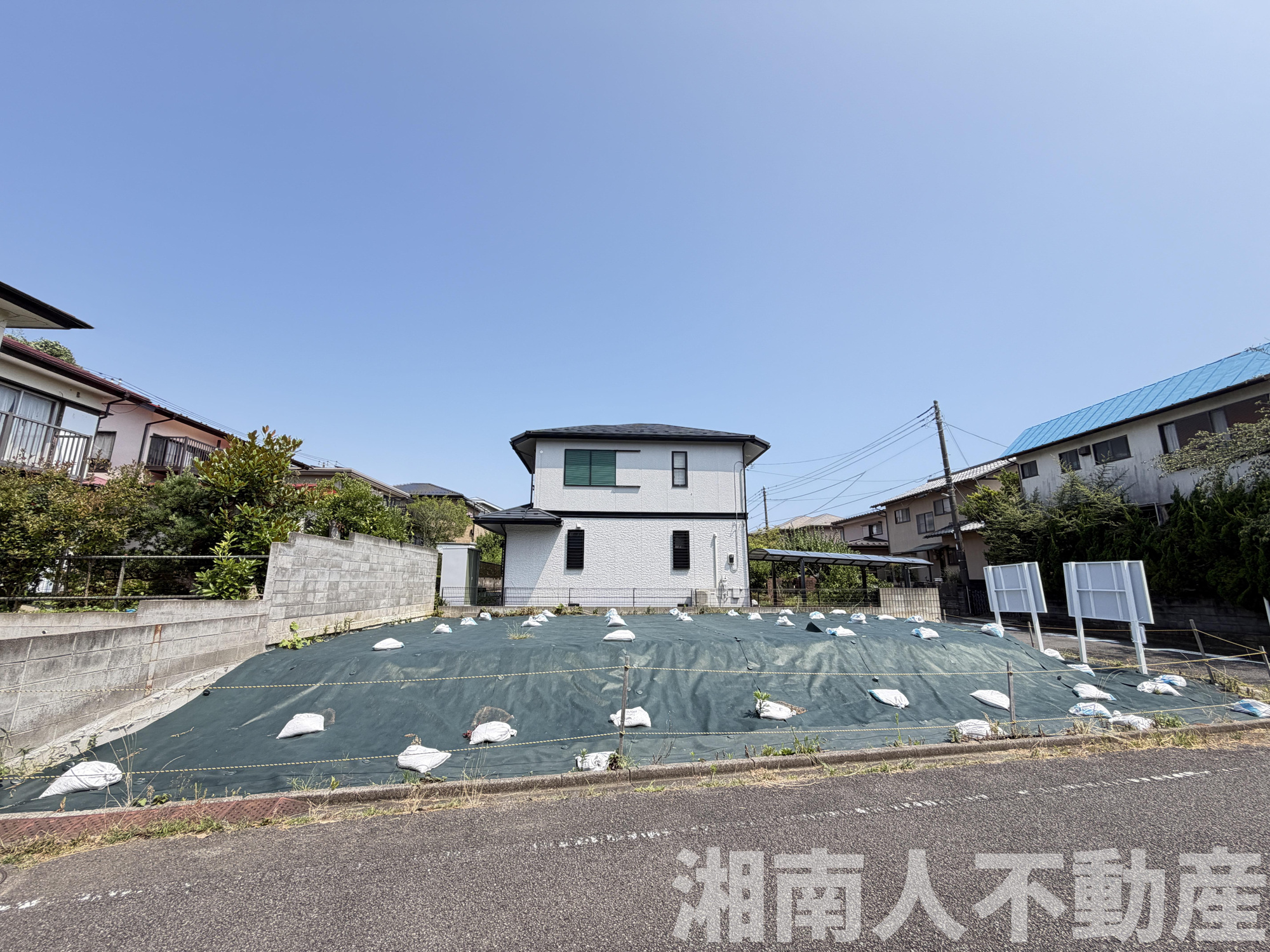鎌倉市七里ガ浜東５丁目２－２２売地の外観|物件の外観です