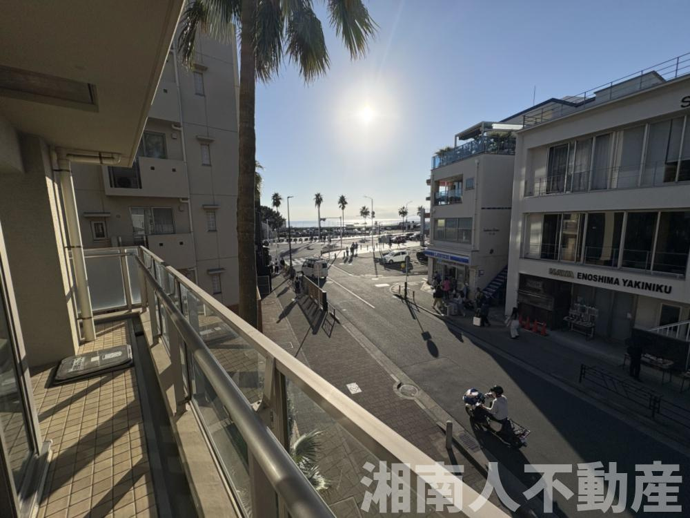 海を望む湘南暮らし　湘南江ノ島パークホームズシーサイドレジデンスの展望|海を望む、開放感あふれる眺望。