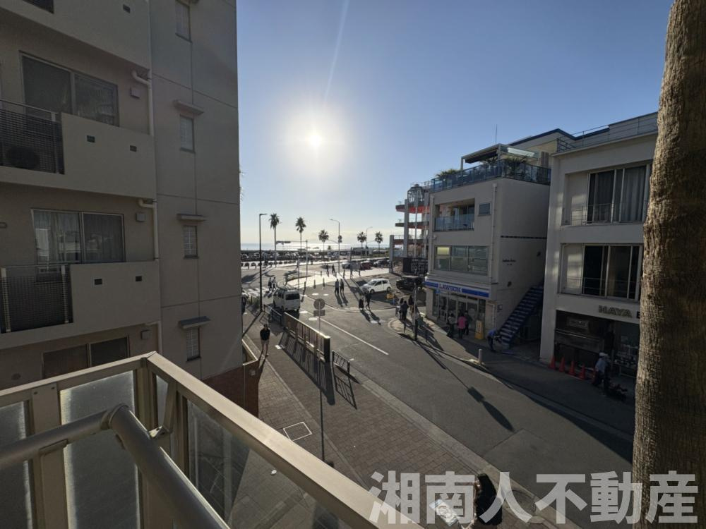 海を望む湘南暮らし　湘南江ノ島パークホームズシーサイドレジデンスの展望|海を望む、開放感あふれる眺望。
