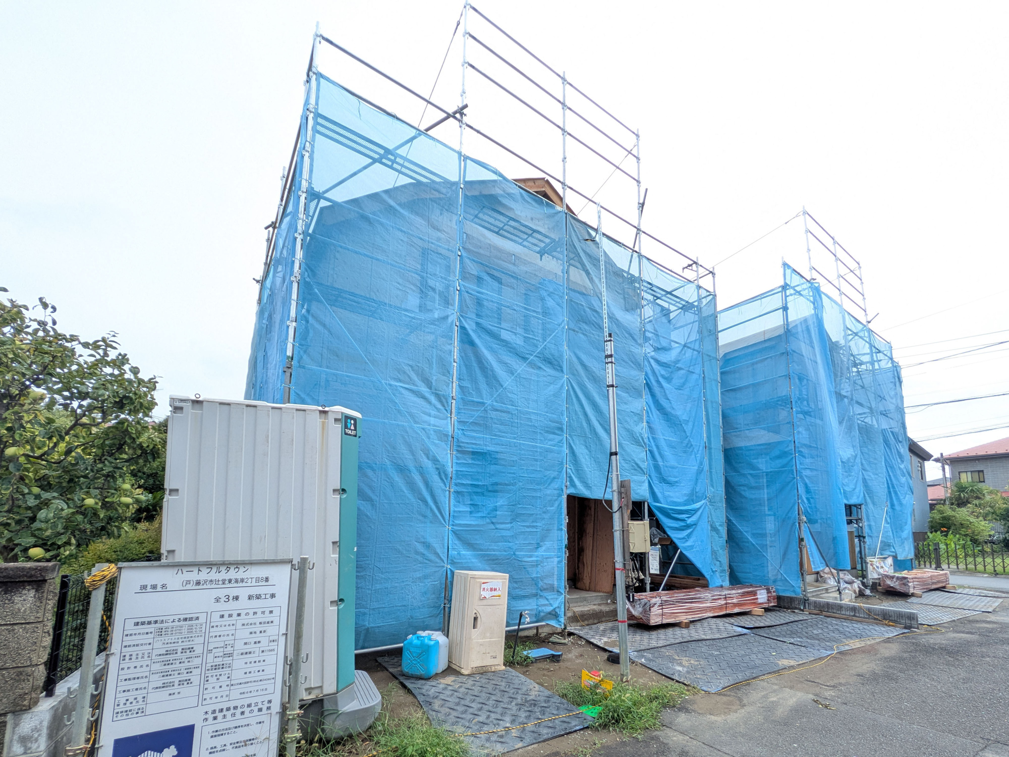 藤沢市辻堂東海岸2丁目８－１５新築戸建ての外観|外観です