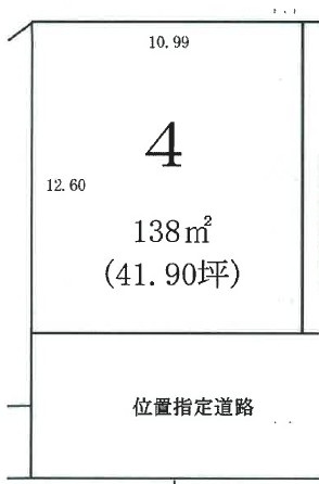 ４号地　土地図